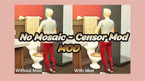 sims 4 no mosaic|sims 4 censor remover.